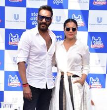 અજય દેવગન અને કાજોલે આ ખાસ અભિયાનનું કર્યું સમર્થન, જુઓ તસવીરો