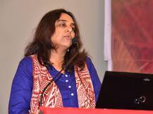 મોટિવેશનલ સ્પીકર  રશ્મિ બંસલે કોલેજના યુવાઓ સાથે કર્યો સંવાદ