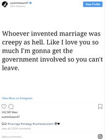 લગ્નની મજાક ઉડાવીને ફસાઈ આ એક્ટ્રેસ, યૂઝર્સે કહ્યું- નશામાં લખી હશે પોસ્ટ