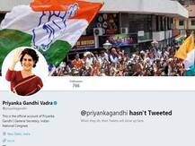 Twitter ઉપર પ્રિયંકાની ધમાકેદાર એન્ટ્રીઃ જાણો કોને-કોને કર્યા ફોલો