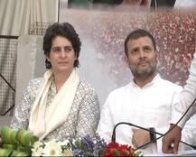 રાહુલ-પ્રિયંકા ગાંધીનો મેગા રોડ શો, રાહુલ બોલ્યા- યૂપીમાં કૉંગ્રેસની સરકાર બનશે