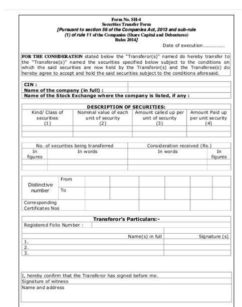 વર્તમાન નિયમો મુજબ શેર ટ્રાન્સફર કરનારા વ્યક્તિ ઉપરાંત જે વ્યક્તિના નામે શેર કરવાના હોય તેમને પણ પાન કાર્ડ આપવાની જરૂર પડતી હતી. જે બાદ શેર ટ્રાન્સફરનું રજિસ્ટ્રેશન થતું હતું. આ કારણે વિદેશમાં રહેતા નાગરિતોને શેર ટ્રાન્સફર કરતી વખતે મુશ્કેલીનો સામનો કરવો પડતો હતો. કારણકે તેમાંથી ઘણાની પાસે પાન કાર્ડ નહોતું. સેબીએ કહ્યુ કે, આ પરિસ્થિતિનો સામનો ન કરવો પડે તે માટે ઉપરોક્ત નિર્ણય લેવામાં આવ્યો છે. આ ઉપરાંત તેમની પાસે રહેલા ઇક્વિટી શેર નજીકના સંબંધીઓને ટ્રાન્સફર કરવાની પણ મંજૂરી આપવામાં આવી છે. જેમાં પતિ, પત્ની, માતા-પિતા, ભાઇ, બહેન અને બાળકોનો સમાવેશ થાય છે.