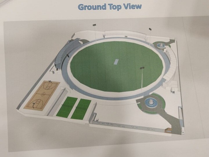Modern cricket stadium will be ready in Mehsana at Uttar Gujarat ગુજરાતનું નવું નજરાણું: કરોડો રૂપિયાના ખર્ચે મહેસાણામાં બનશે અદ્યતન ક્રિકેટ સ્ટેડિયમ, જાણો વિગત