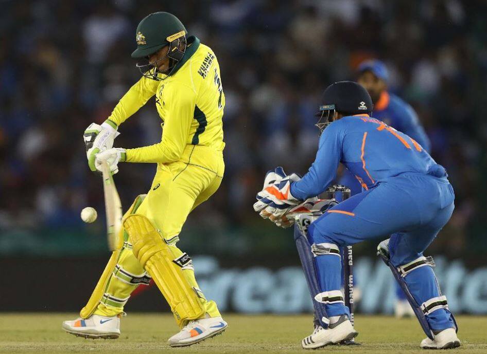  Ind vs Aus Mohali ODI Australia wins by 4 wickets 5 match series on 2-2 levels INDvAUS: ઓસ્ટ્રેલિયાએ 359 રનનો તોતિંગ લક્ષ્યાંક 6 વિકેટે પાર પાડ્યો, સીરિઝ 2-2થી બરાબર