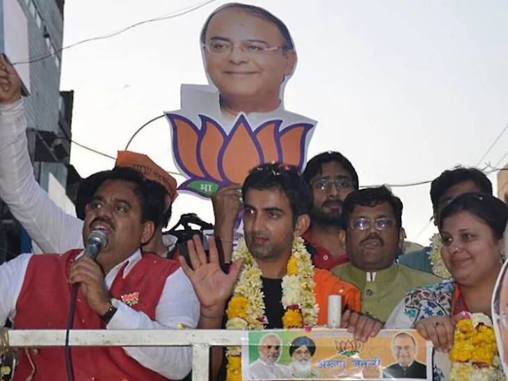 gautam gambhir can contest loksabha election for bjp ભારતને બે-બે વર્લ્ડકપ જીતડનારો આ ક્રિકેટર મોદી માટે લડી શકે છે ચૂંટણી, જાણો વિગતે