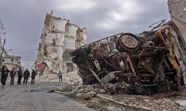 સીરિયામાં રશિયન સેનાએ કરી એરસ્ટ્રાઇક, 13ના મોત, 60થી વધુ ઘાયલ russian armys an airstrike on syria after six months સીરિયામાં રશિયન સેનાએ કરી એરસ્ટ્રાઇક, 13ના મોત, 60થી વધુ ઘાયલ