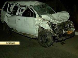 મોડીરાતે અમદાવાદના ઈસ્કોન બ્રિજ પર અકસ્માતમાં બિલ્ડરનું મોત, કારમાંથી મળી દારૂની બોટલ