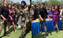 Video: અક્ષય કુમારે BSF જવાનો સાથે ઉજવી હોળી