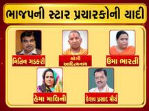 ભાજપે સ્ટાર પ્રચારકોની યાદી કરી જાહેર, આ દિગ્ગજ નેતાઓ યાદીમાંથી ગાયબ