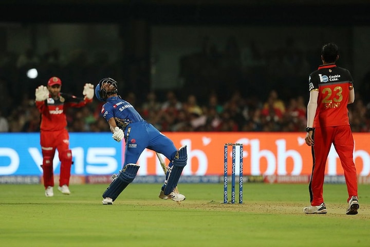Royal challengers bangalore vs mumbai indians Match IPL 2019 Live Score RCB vs MI: મુંબઈ ઈન્ડિયન્સે બેંગલૂરૂને જીત માટે આપ્યો 188 રનનો લક્ષ્યાંક