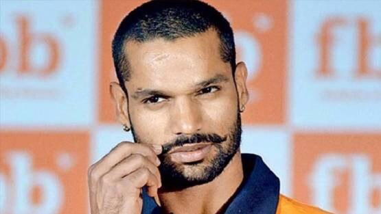 lockie ferguson like shikhar dhawans moustache IPL 2019: 'ગબ્બર'નો ફેન થયો આ વિદેશી ખેલાડી, રાખી હૂબહૂ ધવન જેવી મુંછો, જુઓ તસવીરો
