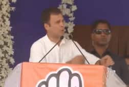 મહુવાઃ રાહુલ ગાંધીએ કહ્યું- મોદી સરકારમાં ઉદ્યોગપતિઓના દેવા માફ થાય છે ખેડૂતોના નહીં