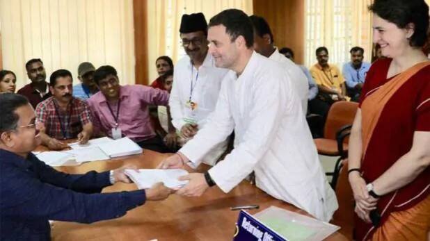 rahul gandhi's citizenship allegation on amethi and wayanad nomination નાગરિકતા વિવાદ પર ફસાયુ રાહુલ ગાંધીનુ નામાંકન, આજે કોર્ટ કરશે ફેંસલો