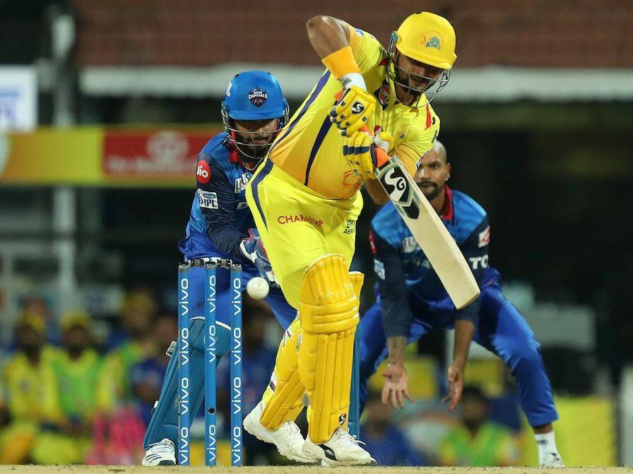 IPL 2019 CSK sets 180 runs target for Delhi Capitals IPL 2019: ચેન્નાઇએ દિલ્હીને જીતવા આપ્યો 180 રનનો લક્ષ્યાંક, રૈનાના 59 રન, ધોનીના 22 બોલમાં 44* રન