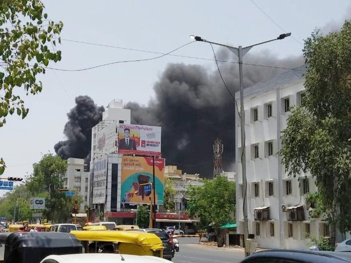 Fire breaks out in children's hospital near Parimal garden at Ahmedabad અમદાવાદના પરીમલ ગાર્ડન પાસેની ચિલ્ડ્રન હોસ્પિટલમાં આગ લાગી, જાણો વિગત
