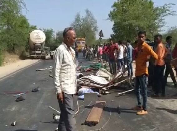 આણંદના આંકલાવ પાસે ટ્રેલર અને ટેમ્પો વચ્ચે ગંભીર અકસ્માત, 9 લોકોના મોત