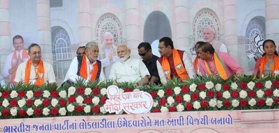 ગુજરાત ભાજપના દિગ્ગજ નેતાનું વિવાદાસ્પદ નિવેદન, કહ્યું- કૉંગ્રેસનાં નેતાઓને પરિણામ બાદ મેન્ટલ હોસ્પિટલમાં દાખલ કરવા પડશે