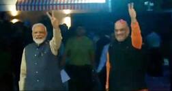 ઐતિહાસિક જીત બાદ અમિત શાહે રાહુલ ગાંધી પર સાધ્યું નિશાન- કોગ્રેસ 17 રાજ્યોમાં ખાતું પણ નથી ખોલાવી શકી