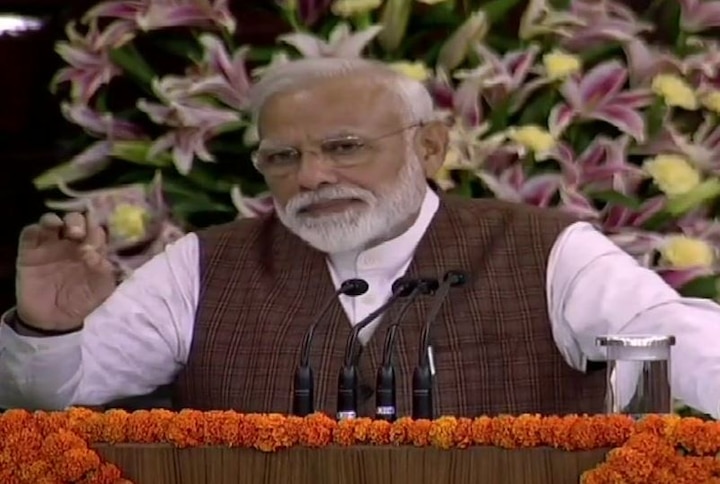 PM Narendra Modi addressed NDA parliamentary meeting NDA સંસદીય દળના નેતા ચૂંટાયા બાદ મોદીએ કહ્યું- દેશને ગરીબીના ટેગથી મુક્ત કરવાનો છે