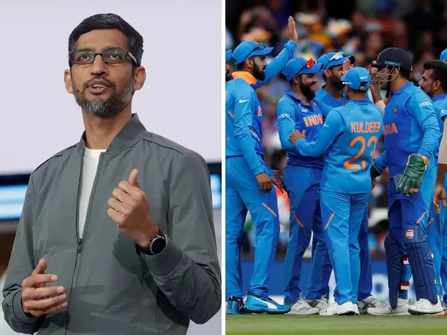 Google CEO Sundar Pichai want should be play world cup final between india and england ગુગલ સીઈઓ પિચાઈના મતે વર્લ્ડકપની ફાઈનલમાં ભારત સામે કોણ ટકરાશે?