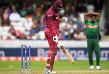 વર્લ્ડકપ 2019: વેસ્ટ ઈન્ડિઝનો આ ખેલાડી હિટ વિકેટ આઉટ થવા છતાં રહ્યો નોટ આઉટ, જાણો કેમ