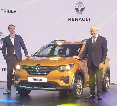 Renault compact 7 seater Triber show cased know about features રેનોની કોમ્પેક્ટ 7 સીટર કાર Triber થઈ રજૂ, જાણો કેવા છે ફીચર્સ