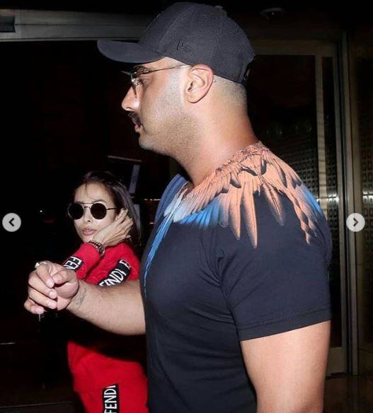 આ પહેલા બંને મલાઈકાના જન્મદિવસ પર ખાસ સેલિબ્રેશન કરવા માટે બહાર ગયા હતા. 