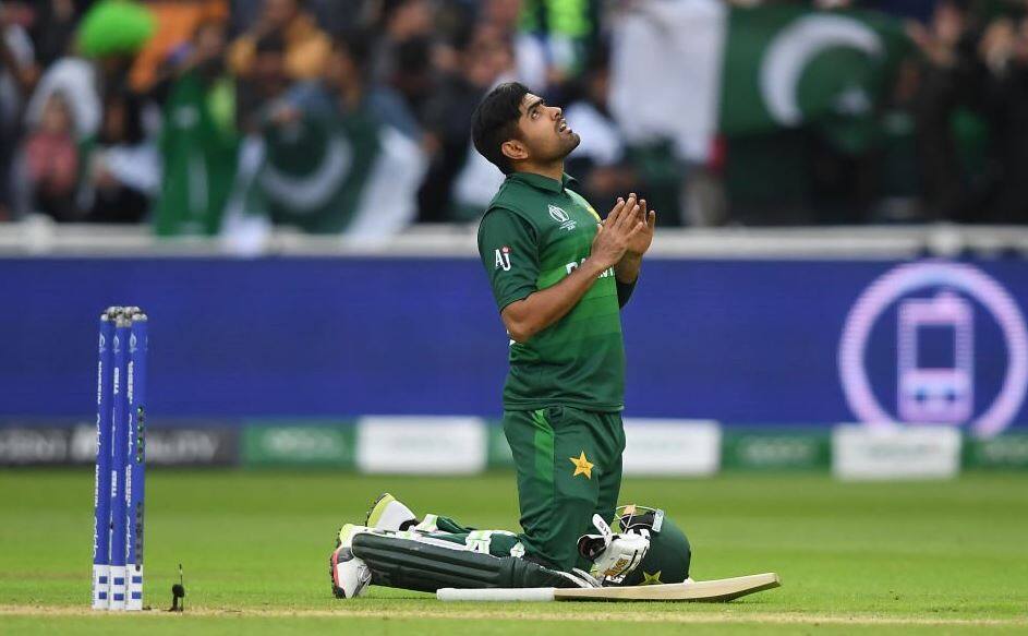 Worldcup 2019 Pakistan won by 6 wkts against New Zealand વર્લ્ડકપ 2019: પાકિસ્તાનની સેમી ફાઇનલમાં પ્રવેશવાની આશા જીવંત, ન્યૂઝીલેન્ડને 6 વિકેટથી આપી હાર, બાબર આઝમના અણનમ 101