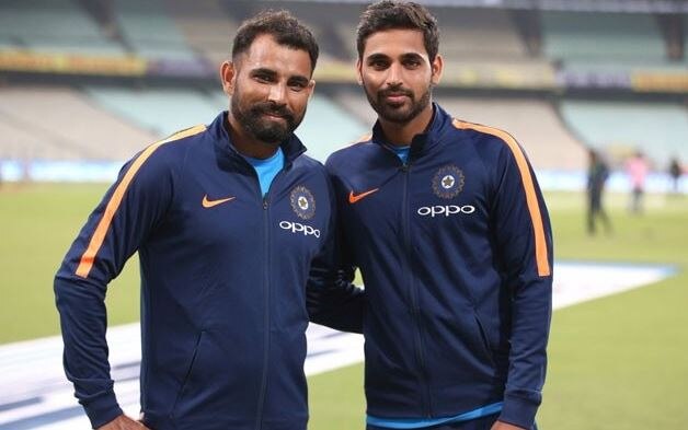 Worldcup 2019 INDvWI Shami or Bhuvi in playing eleven know Sachin s answer વર્લ્ડકપ 2019 INDvWI: શમી કે ભુવનેશ્વર? સચિને આપ્યો ચોંકાવનારો જવાબ, જાણો વિગત