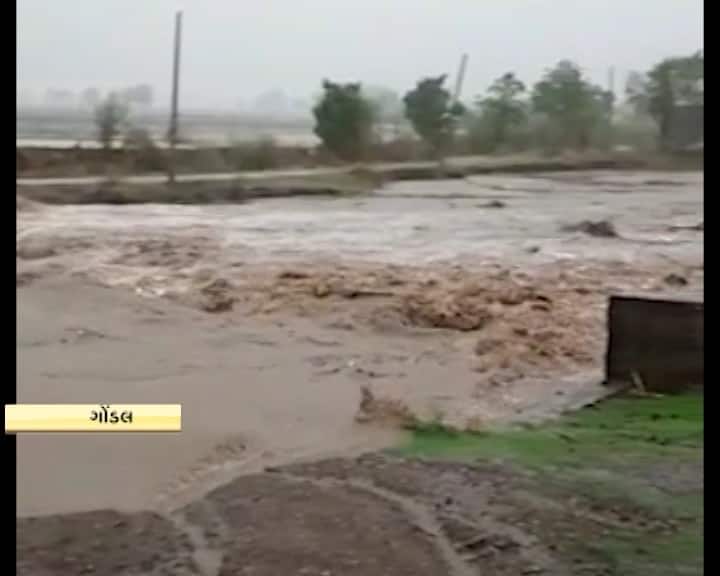 ગોંડલમાં 5 ઇંચ વરસાદ ખાબકતા ખેતરો ધોવાયા, જાણો ગુજરાતમાં ક્યાં કેટલો વરસાદ પડ્યો