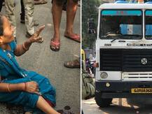 અમદાવાદમાં AMCના ડમ્પરે મહિલાને અડફેટે લેતાં મહિલાનો આખો પગ જ અલગ થઈ ગયો