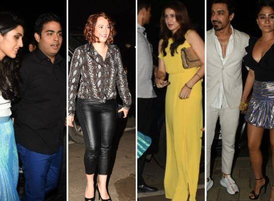 મુંબઈ: ટીમ ઈન્ડિયાના દિગ્ગજ ક્રિકેટર યુવરાજ સિંહે થોડા દિવસો પહેલા જ ક્રિકેટના તમામ ફોર્મેટમાંથી નિવૃતિની જાહેરાત કરી હતી. આજે મુંબઈમાં યુવરાજ સિંહની રિટાયરમેન્ટ પાર્ટી રાખવામાં આવી હતી. આ પાર્ટીમાં બોલીવૂડના સ્ટાર્સ પહોચ્યા હતા. 