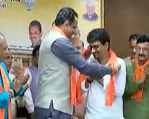 અલ્પેશ ઠાકોર-ધવલસિંહ ઝાલા વિધિવત રીતે ભાજપમાં જોડાયા, વાઘાણીએ પહેરાવ્યો કેસરીયો ખેસ