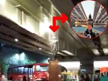 અમદાવાદનો આ કેવો વિકાસ! અચાનજ ક ગાંધીજીની પ્રતિમા પર પાણીનો ધોધ વહેતો થયો, જાણો કારણ