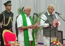 બીએસ યેદિયુરપ્પાએ કર્ણાટકના મુખ્યમંત્રી તરીકે લીધા શપથ, ચોથી વખત બન્યા CM