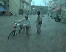 24 કલાકમાં 20 ઇંચ વરસાદથી વડોદરાના હાલ બેહાલ, તસવીરોમાં જુઓ વડોદરા શહેર