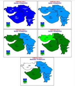 ગુજરાતમાં હજુ કેટલા દિવસ છે વરસાદની આગાહી, જાણો ક્યાં પડશે ભારેથી અતિભારે વરસાદ