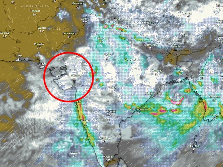 Where can rain fall in Gujarat today? What is the weather department giving big warning? આજે ગુજરાતમાં કઈ-કઈ જગ્યાએ પડી શકે છે ધોધમાર વરસાદ? હવામાન વિભાગે શું આપી મોટી ચેતવણી? જાણો વિગત