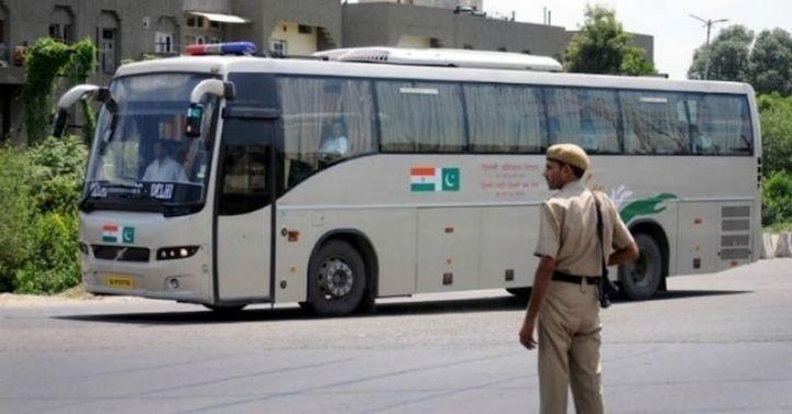 Pakistan Delhi-lahor bus service has been suspended સમજોતા એક્સપ્રેસ બાદ પાકિસ્તાને દિલ્હી-લાહોરની બસ સેવા પર રોક લગાવી