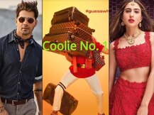 વરૂણ ધવન અને સારા અલી ખાનની \'કુલી નંબર 1\'નું પ્રથમ ટીઝર પોસ્ટર રિલીઝ