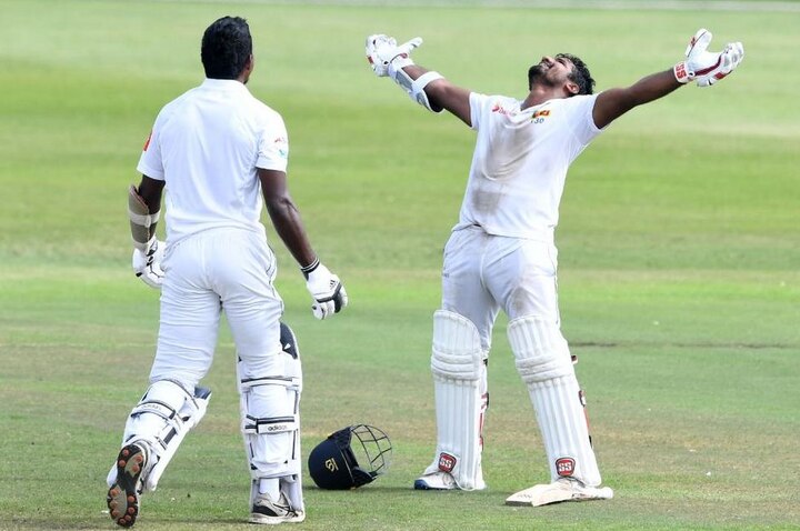 Sri Lanka beat New Zealand by 6 wickets in kickstart their ICC World Test Championship campaign #SLvNZ પ્રથમ ટેસ્ટઃ શ્રીલંકાએ ન્યૂઝીલેન્ડને 6 વિકેટથી આપી હાર, કરૂણારત્નેની સદી