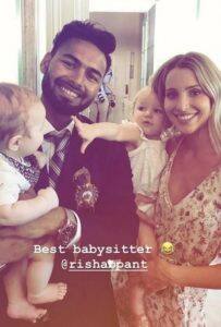 રિષભ પંત બાદ હવે હાર્દિક પંડ્યા પણ બન્યો બેબીસીટર, જુઓ વીડિયો