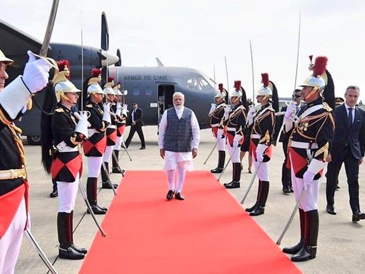PM Narendra Modi arrives in France for G7 summit G-7માં ભારત સભ્ય નથી છતાં પણ કેમ અપાયું આમંત્રણ? જાણો કારણ
