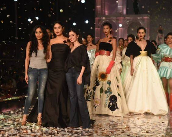 કરીના કપૂરના વર્કફ્રંટની વાત કરવામાં આવે તો તે છેલ્લે ફિલ્મ 'વીરે દી વેડિંગ'માં જોવા મળી હતી. ત્યારબાદ તે સ્ટાર ઈવેન્ટ અને જાહેરખબરોના શૂટિંગમાં વ્યસ્ત છે. (તસવીરો-માનવ મંગલાણી)