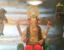 મુંબઈના ‘લાલબાગચા’ રાજાના કરો પ્રથમ દર્શન, ચંદ્રયાનની થીમ પર કરાયો પંડાલનો શણગાર