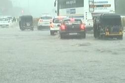 રાજકોટમાં ધોધમાર વરસાદ, 150 ફૂટ રિંગ રોડ પર ભરાયા પાણી