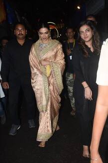 દીપિકા પાદુકોણે કર્યા લાલબાગના રાજાના દર્શન, ઉઘાડા પગે ચાલીને આવી, જુઓ તસવીરો