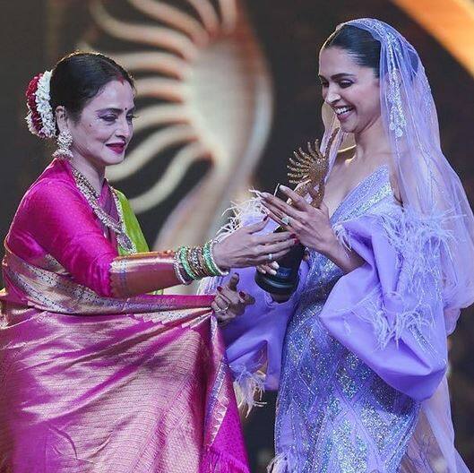 દીપિકાને છેલ્લા 20 વર્ષમાં સૌથી શ્રેષ્ઠ એક્ટ્રેસનો એવોર્ડ એનાયત કરવામાં આવ્યો હતો. જ્યારે તેના પતિ રણવીર સિંહને પદ્માવત માટે બેસ્ટ એક્ટર મેલનો એવોર્ડ મળ્યો હતો.