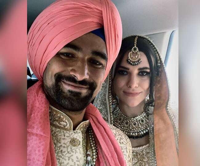 new zealand cricketer ish sodhi married in punjabi traditon ન્યૂઝીલેન્ડના આ ખેલાડીએ પંજાબી રીત-રિવાજ પ્રમાણે કર્યા લગ્ન, જુઓ તસવીરો