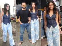 સેફ અલી ખાન સાથે શૂટિંગ પર જોવા મળી કરીના કપૂર ખાન, જુઓ તસવીરો